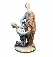 Vintage Pucci Capodimonte Arnart Tailor at Work Porcelain Figurine #1143 Italy picture