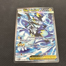 Pokemon Mega Zeraora ex 114/084 Pitch Black Special Illustration Rare English picture