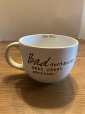 Bad Decisions Make Great Stories Enjoy Life Wide 20oz SWEET BIRD & Co picture