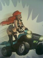 STRIPPERELLA SCREEN PRINT SIGNED BY STAN LEE & ANTHONY WINN picture