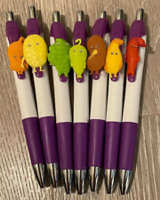 Actos Drug Rep Ink Pens Lot All 7 Characters Rubber Grip Retractable Pioglitazon picture