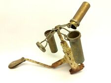 Unusual Hand Crank Brass Cast Iron Mixing Milk Dairy Separator Centrifuge Farm  picture