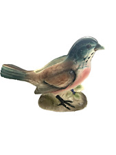 RELPO Vintage Mid-Century Ceramic Planter Beautiful Bluebird picture