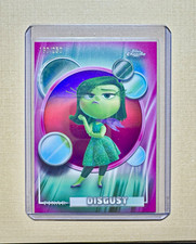 2026 Topps Chrome Disney Pixar Inside Out Disgust #175 Pink Refractor /250 picture