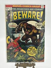 VINTAGE Beware The Monsters are Coming Marvel Comics 1973 #1 Horror Werewolf picture