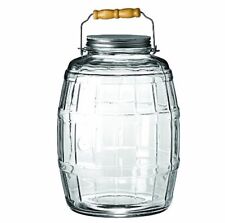 2.5 Gallon Glass Barrel Jar with Lid picture