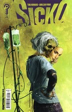 Sicko #3 cover B Fiumara Pinna Tini Howard girl with weaponized immune system picture