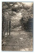 Postcard Lover's Walk, Ocean Point ME Maine 1915 RPPC L41 picture