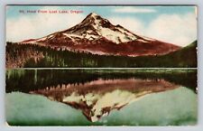c1913 Mt. Hood From Lost Lake Oregon Panama Pacific Exposition ANTIQUE Postcard picture