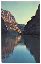 Lake Powell Utah c1950's Sunset in Cataract Canyon on Colorado River picture