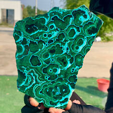 420G  Natural Chrysanthemum/Malachite Transparent Cluster Rough Mineral Sample picture