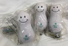 3 Stress Ball Collectible Smiley Weeble Wobble Squishy Foam Squeeze Toy NEW picture