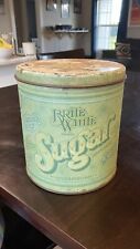 R&D Co 1977 Brite White Sugar Tin Can picture