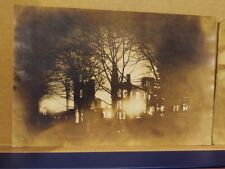 SCARCE 1918 Pair of Penn State University Photos of University Building Fire picture