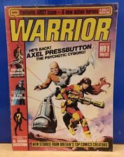 WARRIOR #1 (QUALITY MAGAZINE) ALAN MOORE/ 1ST MIRACLE MAN & V FOR VENDETTA/ FN- picture