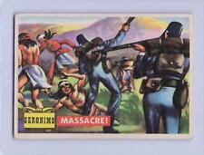 1956 TOPPS ROUND UP R712-3 #62 MASSACRE picture