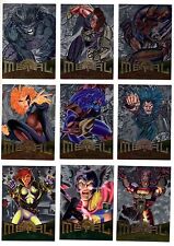 1995 Marvel Metal Silver Flashers Flasher You Pick the Card Finish Your Set picture