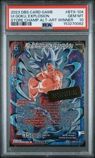 Dragon Ball Ultra Instinct Goku Explosion BT9-104 Store Championship Winner Alt  picture