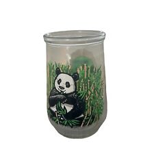 Welch's Jelly Glass Endangered Species Collection Giant Panda Vintage Wildlife picture