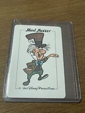 Authentic Rare Vintage Walt Disney Productions “The Old Witch” Mad Hatter Card picture