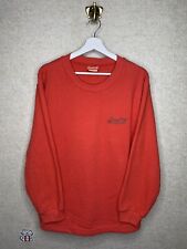 Vintage Coca Cola Size Medium Pullover Sweater Embroidered Red picture