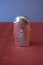 Antique Coty Embossed Silver Metal Casket w/Rare Mini Chypre de Coty Crystal Lal picture