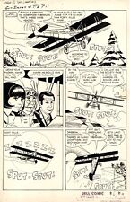 1967 GET SMART #4 ORIGINAL ART PAGE TV SHOW COMIC ADAPTATION MAXWELL SMART 1960s picture