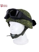 Russian 6b26Tactical Training Steel Helmet+EMR Helmet Cover+Goggle Replica IN US picture
