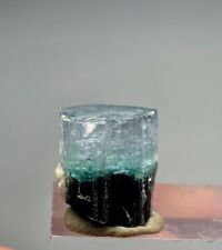 13 Cts Blue cap Tourmaline Crystal From Pakistan picture