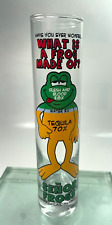 Señor Frog's Tequila Shot Glass What is A Frog Made Of ? 6oz TeQuila 70% Cup B34 picture