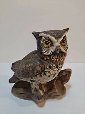 Homco Porcelain Owl Vintage #1114 Figurine picture