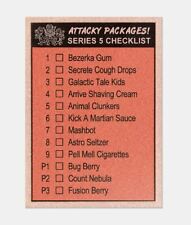  2021 Topps Demand Mars Attacks Packages Complete 5th Series Sticker Set 10/10 picture