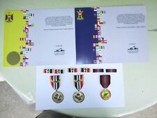 IRAQ COMMITMENT MEDAL (MILITARY & CIVILIAN) SETS/AFGHANISTAN FREEDOM MEDAL picture