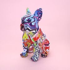 Tolatr Graffiti French Bulldog Sculpture Animal Dog Statues Art  picture