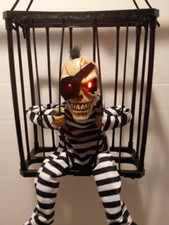 New Sealed Halloween Animatronic Prop Decoration Motion Sensor Skeleton picture