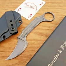 Bastinelli Creations Anomaly Fixed Knife 2.5" N690 Steel Construction Blade picture