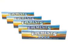 ELEMENTS (5PK) BUNDLE Rice Papers KING Size SLIM  Rolling Papers  picture