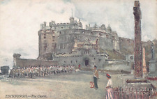 The Castle, Edinburgh, Scotland, Great Britain, Early Tuck's Postcard, Unused picture