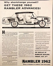 1961 Rambler for 1962 Compact Car Excellence Vintage Print Ad picture