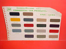 1948 1949 1950 1951 1952 1953 STUDEBAKER PICKUP TRUCK PAINT CHIPS picture