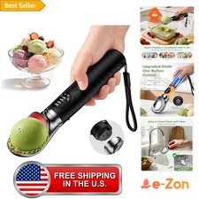 Heated Ice Cream Scoop Rechargeable with Removable Head, 4 Temperature Settin... picture