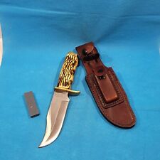 Schrade Uncle Henry 171UH Hunting Knife With Stone & Sheath picture