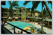 Treasure Island FL- Florida, Bilmar Beach Resort, Vintage Postcard picture