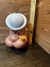 vintage popeye head bank 1972 picture