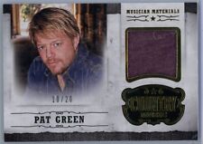 2014 Panini Country Music 30 Pat Green Musician Materials Prime 10 of 20 picture