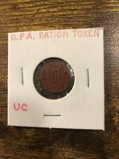 Ww2 OPA Ration Tokens  1944-1945 picture