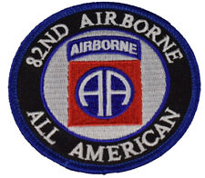 US ARMY 82ND AIRBORNE DIVISION JUMP WINGS PATCH - Color - Veteran Owned Business picture