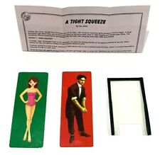 ADAIRS TIGHT SQUEEZE Pocket Close Up Magic Trick Houdini Girl Cards Penetration picture