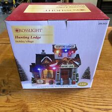 Rosslight Hunting Lodge Holiday Village LED Table Christmas Decoration picture