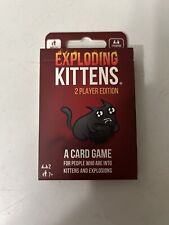 Exploding Kittens 2 Player Edition A Card Game Family Friendly Ages 7+ Brand New picture